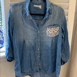 Denim shirt
